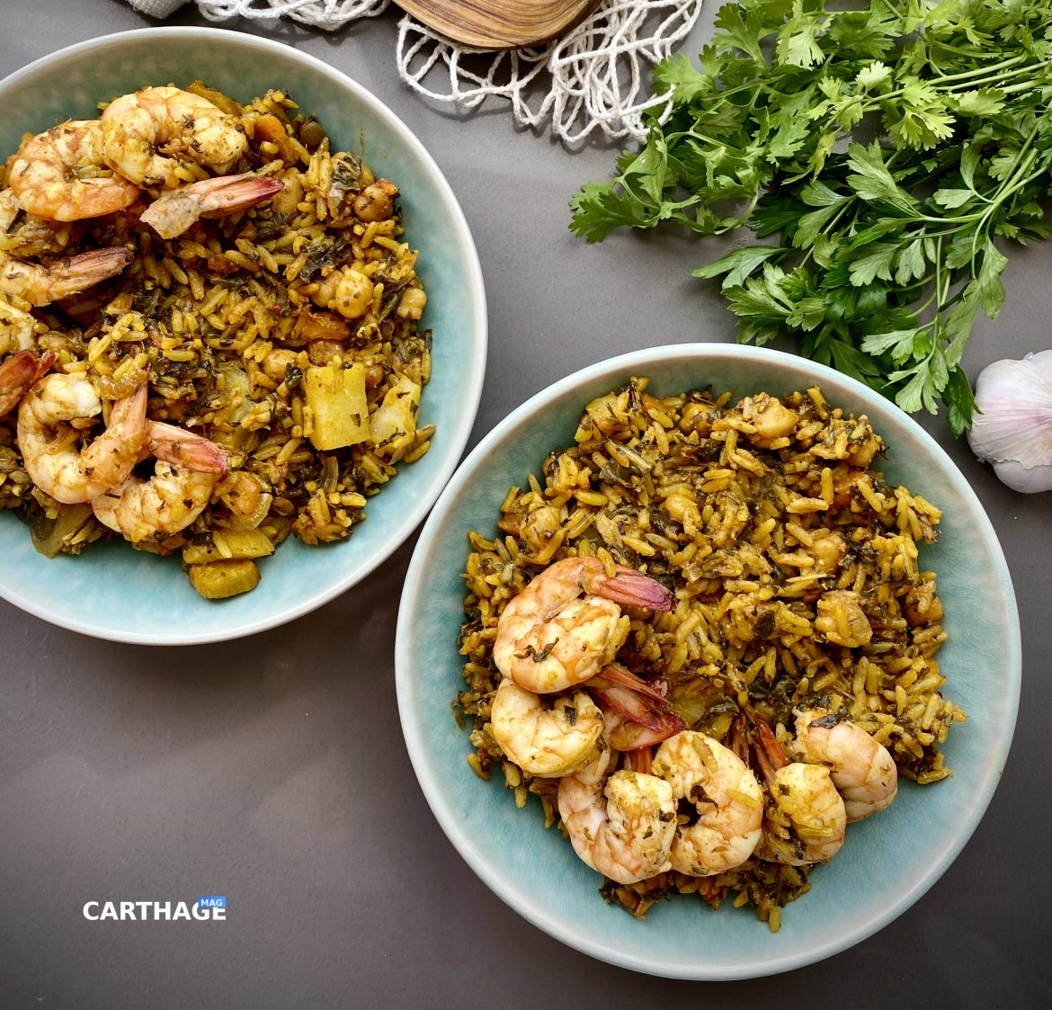 Tunisian Rice-Rouz Jerbi