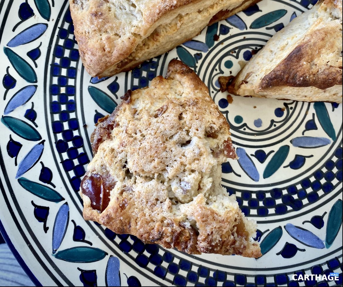Date and Walnut Scones Tunisia