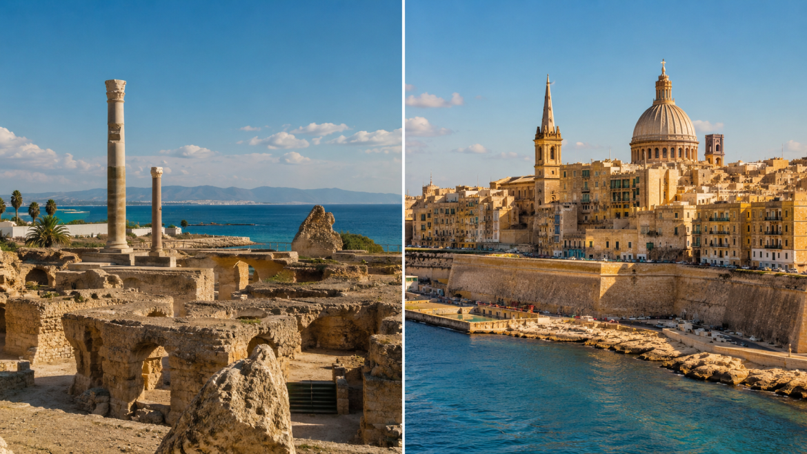 Tunisia or Malta