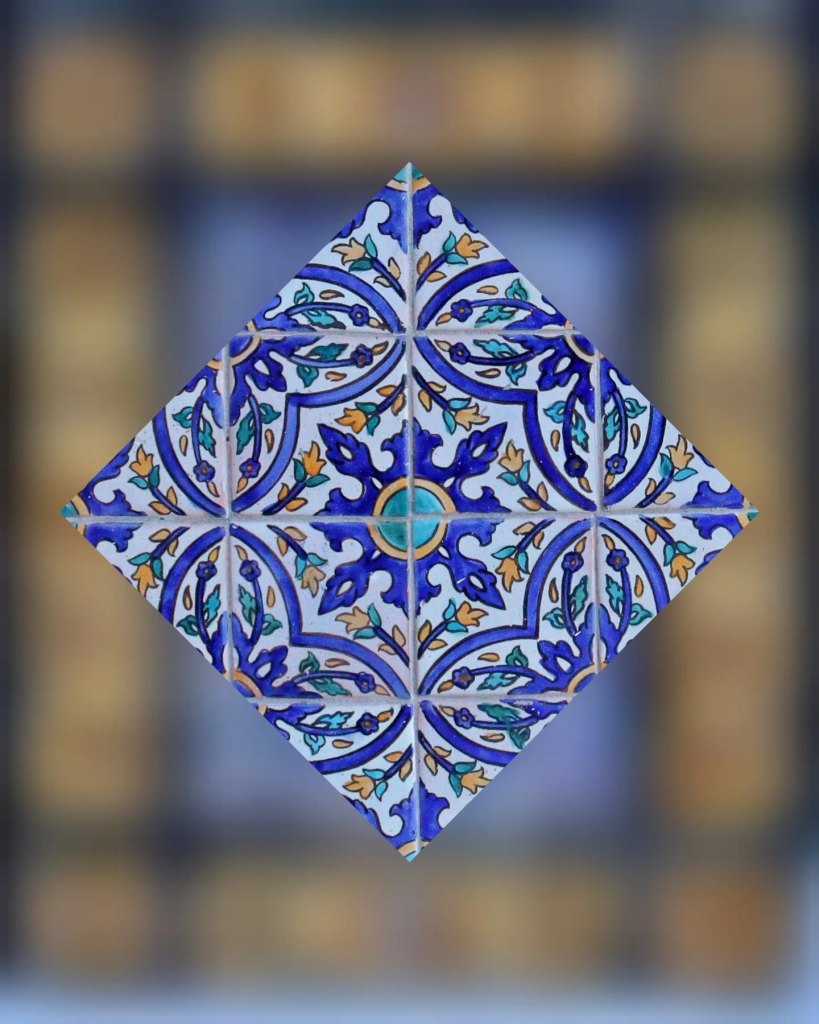 Tunisian Andalusian tile