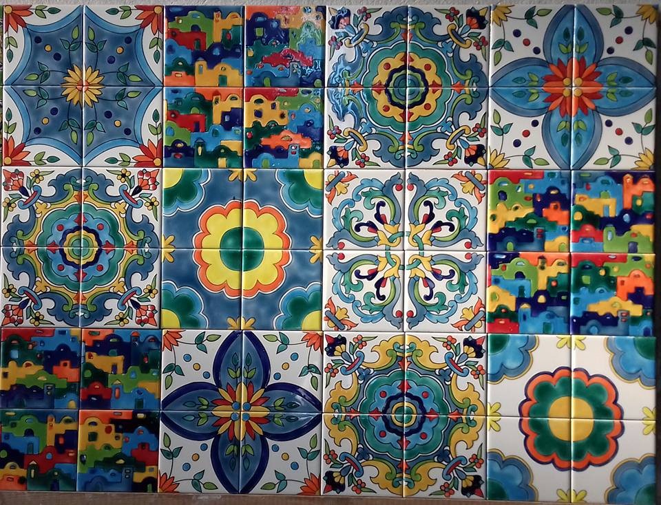 Tunisian tiles of nabeul